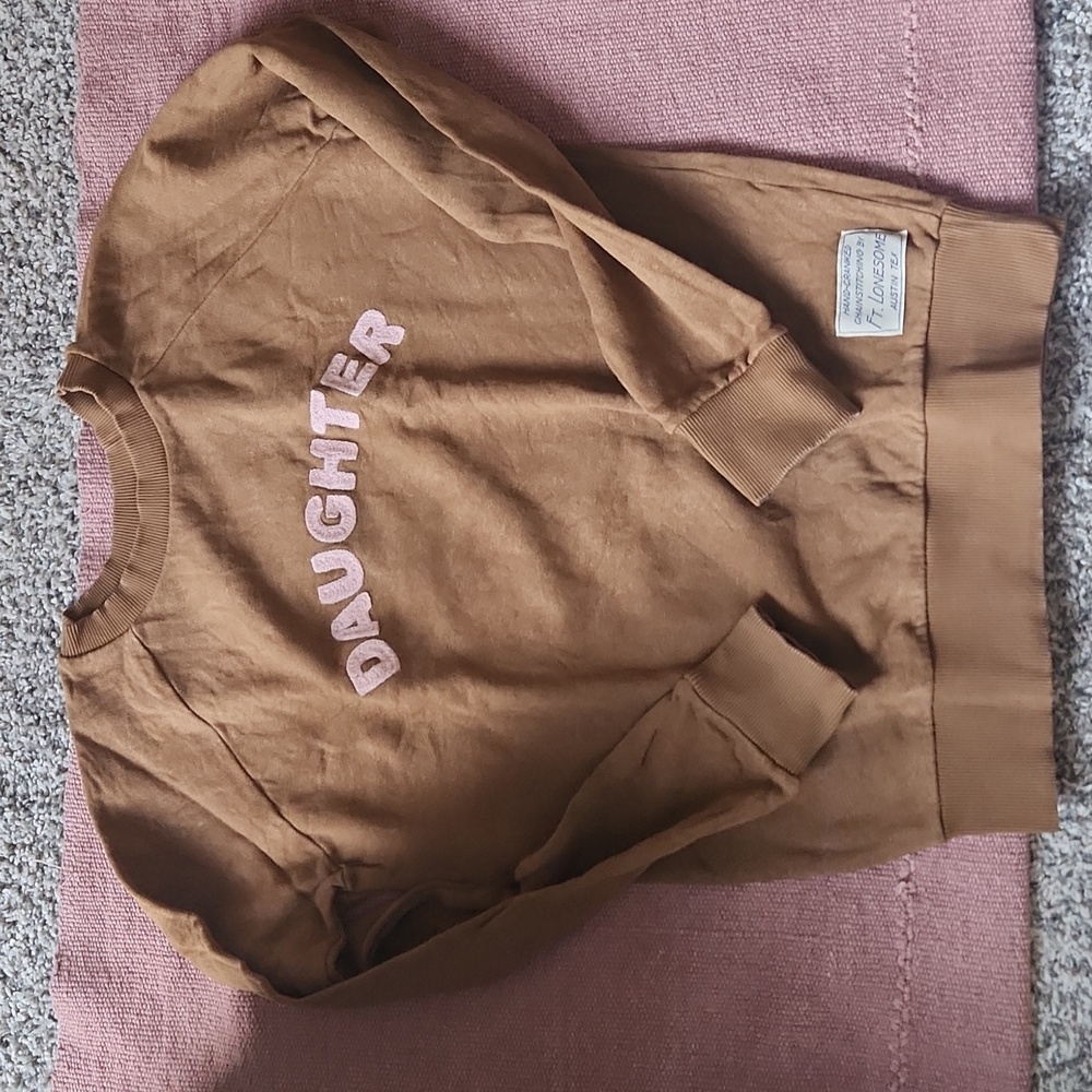 Jungmaven Ft. Lonesome x Daughters Sweatshirt, size S